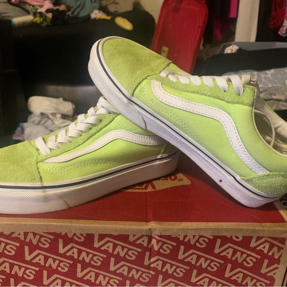 Vans Old Skool Sharp Green/True White